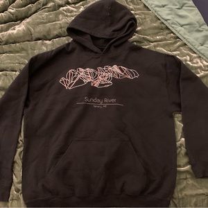 Men’s large/medium Black Sunday River Hoodie